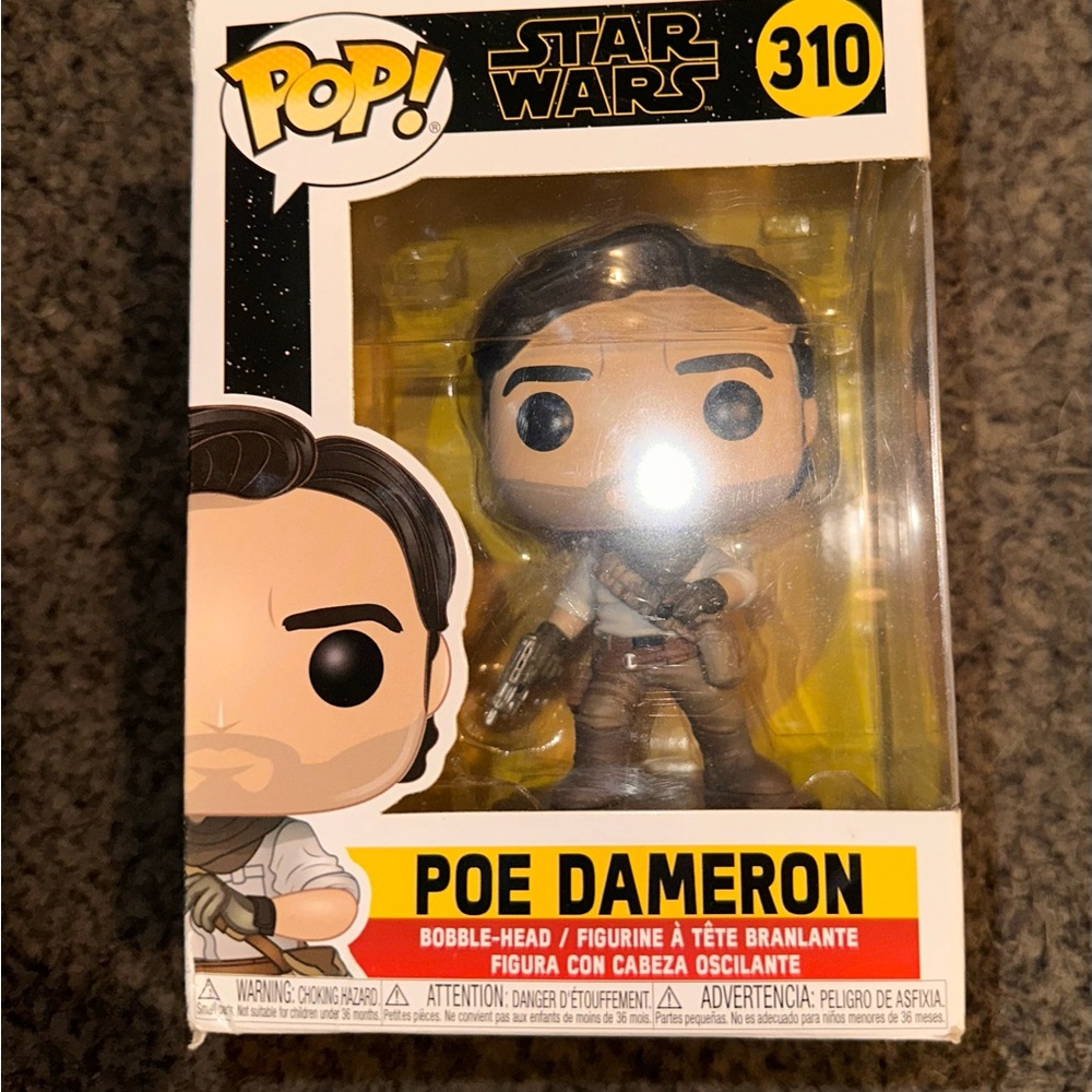Star Wars Poe Dameron Funko Pop Figure